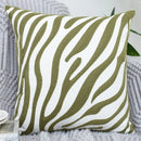 Tropical Plant Pattern 3D Cushion Cover 45x45cm for Living Room Sofa by Axyaa