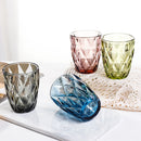 Axyaa 240ml Water Glass Set for Cold Drinks, Family and Friends Party