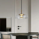 Axyaa Nordic Glass Pendant Light - Modern LED Dining and Bar Lighting