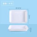 Axyaa Deepening Tray: Multifunctional Plastic Kitchen Deli Dish for Storage and Serving