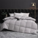 Axyaa Luxe Goose Down Quilt | Fluffy Queen King Size Duvet with Cotton Shell