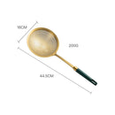 Axyaa Gold Colander Strainer Spoon - Kitchen Cooking Tool