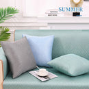 Axyaa Cooling Pillowcase - Soft Breathable Cushion Covers 45x45 for Decorative Sofa