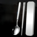 Axyaa Stainless Steel Cutlery Set with Tableware Box
