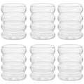 Axyaa Vintage Ripple Glass Cups for Coffee, Juice, Wine - Set of 2
