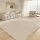 Axyaa Cream Style Carpet, Waterproof, Anti-Slip, Soft Rug