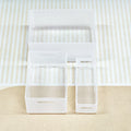 Axyaa Folding Cabinet Storage Box with Handle - Multi-functional Plastic Case