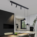 Axyaa Minimalist Long Strip Dining Chandelier