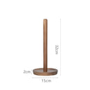 Axyaa Beech Wood Tissue Storage Rack: Creative Vertical Kitchen Organizer