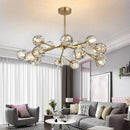 Axyaa Crystal Luxury Chandelier for Living Room, Bedroom, Dining Room - Indoor Lighting