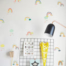 Axyaa Rainbow Wallpaper Wall Stickers Children's Room Vinyls Decoration