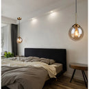 Axyaa Glass Ball LED Pendant Chandelier for Home Lighting Decoration