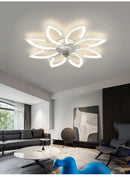 Axyaa Swivel Ceiling Fan Light: Creative Ultra-Thin Home Lighting