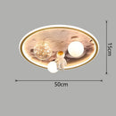 Axyaa Smart LED Ceiling Light for Nordic Home Salon Bedroom Decor