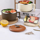 Axyaa Stainless Steel Ramen Bowl Set
