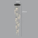Axyaa Modern LED Pendant Chandelier for Indoor Dining and Living Room Lighting