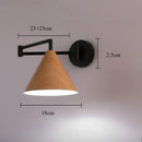 Axyaa Cone Triangle LED Wall Light for Home Decoration and Ambiance