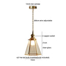Axyaa Glass Pendant Chandelier LED Lights for Living Dining Room Decoration