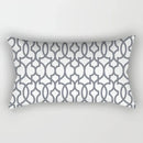 Axyaa Nordic Grey White Geometric Square Pillowcase for Home Decor