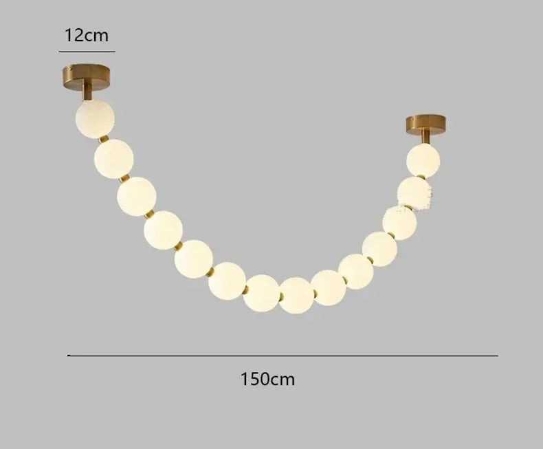 Axyaa Nordic LED Pendant Chandeliers for Modern Art Decor