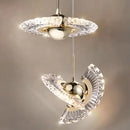 LED Pendant Lights by Axyaa: Modern Chandelier for Bedroom, Living Room, and Restaurant Lighting