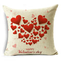 Red Love Aesthetic Romantic Pillowcase by Axyaa - Multiple Sizes