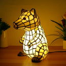 Axyaa Stained Glass Animal Table Lamp for Living Room, Bedroom, Children's Room.