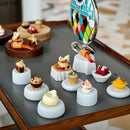 Axyaa White Special-shaped Dinner Plate Set for Restaurant and Kitchen