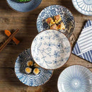 Axyaa Sushi Plate Set - Creative Small Dessert Plate BBQ Hot Pot Fruit Plate (4pcs)