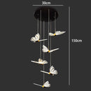 Axyaa Nordic Chandeliers for Dining Room Pendant Lights Ceiling Hanging Lamps