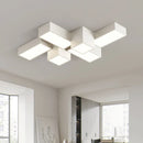 Axyaa Square LED Ceiling Light Modern Minimalist Geometry Creative Home Decor Lighting