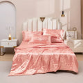 Axyaa Silky Jacquard Summer Quilt Set - Smooth & Machine Washable