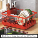 Axyaa Kitchen Dish Storage Rack Drying Organizer - Cup Plate Utensil Holder