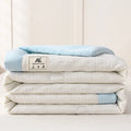 Axyaa Solid Color Simple Summer Quilt | Lightweight Air Conditioner Quilt for Dormitory