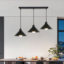Axyaa Minimalist Retro Industrial Chandelier for Restaurant, Bar, Kitchen, and Coffee Shop