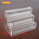 Acrylic Pen Holder Makeup Brush Display Organizer by Axyaa