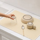 Silicone Sink Mat Drying Rack Pad Heat Resistant Organizer for Axyaa Kitchen