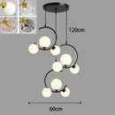 Axyaa Modern LED Ceiling Chandeliers for Home Decor & Lighting