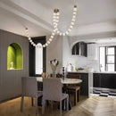 Axyaa Modern Pendant Lights LED Chandelier Ceiling Lamp for Dining Room