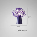 Axyaa Flower Nordic LED Desk Lamp for Home Decor