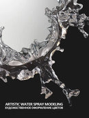 Axyaa Modern LED Flower Mirror Wall Light for Bathroom and Dressing Mirror