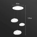 Axyaa Contemporary LED Ceiling Chandelier for Modern Bedroom and Dining Room