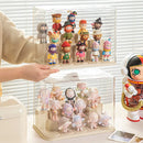 Acrylic Action Figure Display Case for Axyaa Collectibles - Dustproof Storage Cabinet