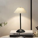 Axyaa Nordic Wooden Base Table Lamp - Modern Bedroom Living Room Decor