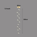 Axyaa LED Pendant Chandeliers for Living Room Indoor Lighting