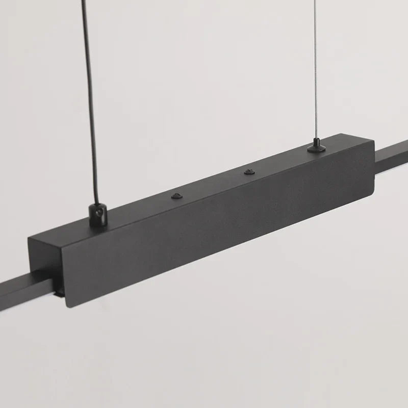 Axyaa Stripe LED Pendant Lamp: Modern Minimalist Design for Bedroom and Living Room Lighting