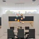 Axyaa Glazed Glass Bubble Pendant LED Light Fixture