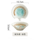 Axyaa Shell Bowl with Handle Set - Japanese Ceramic Tableware for Home and Restaurant