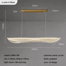 Axyaa LED Acrylic Chandelier for Modern Minimalist Home Decor