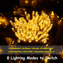 Solar Fairy Lights LED by Axyaa: Outdoor Garland for Patio, Yard, Tree, Wedding, Party